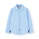 риза,с,дълъг,ръкав,дамски,ризи,мъжки,ризи,boboli,polka,dot,long,sleeve,shirt,blue,(print)