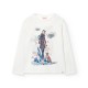 тениска,мъжки,тениски,дамски,тениски,boboli,stretch,knit,long,sleeve,t,shirt,white,(off,white)