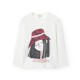 тениска,мъжки,тениски,дамски,тениски,boboli,stretch,knit,long,sleeve,t,shirt,white,(off,white)