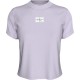 бебешка,тениска,дамски,тениски,calvin,klein,jeans,label,rib,baby,short,sleeve,t,shirt,purple