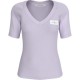тениска,дамски,тениски,calvin,klein,jeans,label,rib,short,sleeve,t,shirt,purple,(pastel,lilac)