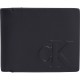 портфейли,и,портмонета,calvin,klein,jeans,logo,emboss,bifold,wallet,black