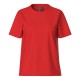 тениска,дамски,тениски,pieces,ria,solid,short,sleeve,t,shirt,red,(poppy,red)
