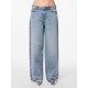 дънки,дамски,панталони,pieces,selma,low,waist,jeans,blue
