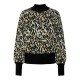 блуза,дамски,пуловери,дамски,плетени,дрехи,yas,fonny,high,neck,sweater,black,aop,leo,print,(black)