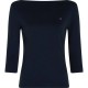 тениска,дамски,тениски,tommy,hilfiger,slim,cody,3,4,sleeve,t,shirt,nos,desert,sky,(blue)
