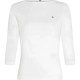 тениска,дамски,тениски,tommy,hilfiger,slim,cody,3,4,sleeve,t,shirt,white