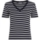 тениска,дамски,тениски,tommy,hilfiger,slim,cody,short,sleeve,v,neck,t,shirt,multicolor