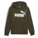 суичър,детски,блузи,puma,ess,big,logo,hoodie,dark,olive,(green)