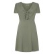 рокля,дамски,поли,и,рокли,pepe,jeans,nani,short,sleeve,midi,dress,green