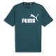 тениска,мъжки,тениски,puma,ess,logo,short,sleeve,t,shirt,cold,green,(green)