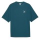тениска,мъжки,тениски,puma,better,classics,oversized,short,sleeve,t,shirt,blue,(cold,green)