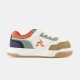 маратонки,детски,маратонки,le,coq,sportif,lcs,court,breaker,trainers,optical,white,orange,(multicolor)