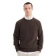 блуза,мъжки,пуловери,dockers,crewneck,sweater,molasses,(brown)