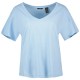 тениска,дамски,тениски,dockers,deep,short,sleeve,v,neck,t,shirt,blue,(placid,blue)