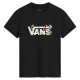 тениска,дамски,тениски,vans,foliage,short,sleeve,t,shirt,black,(black)