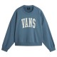 блуза,дамски,блузи,vans,stadium,loose,fit,sweatshirt,blue