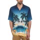 риза,с,къс,ръкав,мъжки,ризи,original,penguin,camp,ev,pool,scene,short,sleeve,shirt,multicolor