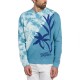 блуза,мъжки,пуловери,original,penguin,french,terry,tie,dye,floral,sweater,blue