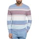 блуза,мъжки,пуловери,original,penguin,jacquard,stripe,crewneck,sweater,multicolor