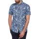 риза,с,къс,ръкав,мъжки,ризи,original,penguin,linen,aop,floral,short,sleeve,shirt,blue