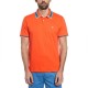 мъжки,блузи,с,яка,original,penguin,organic,novelty,collar,short,sleeve,polo,flame,(orange)
