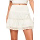 пола,дамски,поли,и,рокли,superdry,ibiza,lace,mix,short,skirt,beige