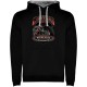 суичър,мъжки,пуловери,kruskis,choppers,motorcycles,two,colour,hoodie,black,grey,(black)