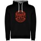 суичър,мъжки,пуловери,kruskis,choppers,rider,two,colour,hoodie,black,grey,(black)