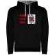 суичър,мъжки,пуловери,kruskis,lucky,card,two,colour,hoodie,black,grey,(black)