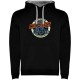 суичър,мъжки,пуловери,kruskis,road,motorcycles,two,colour,hoodie,black,grey,(black)