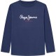 тениска,детски,тениски,pepe,jeans,new,herman,n,long,sleeve,t,shirt,blue,(navy)