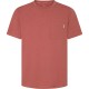 тениска,мъжки,тениски,pepe,jeans,pm509434,short,sleeve,t,shirt,cedar,wood,brown
