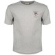 тениска,мъжки,тениски,gant,2003269,short,sleeve,t,shirt,grey,melange,(grey)