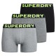 боксерки,мъжко,бельо,superdry,m3110452a,boxers,3,units,ath,grey,feeder,black,stripe,black,(black,grey)