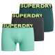 боксерки,мъжко,бельо,superdry,m3110452a,boxers,3,units,triple,green,neon,(blue,grey)