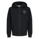 блуза,мъжки,пуловери,jack,&,jones,simon,full,zip,sweatshirt,black,(black)