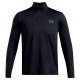 блуза,мъжки,пуловери,under,armour,golf,matchplay,half,zip,sweatshirt,black,(black,pitch,gray)