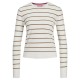 блуза,дамски,пуловери,дамски,плетени,дрехи,jack,&,jones,cara,comfy,jjxx,sweater,cloud,dancer,stripes,toasted,coconut,(beige)