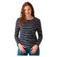 тениска,дамски,тениски,regatta,federica,ii,long,sleeve,t,shirt,blue,(navy,light,vanilla)