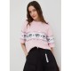 тениска,дамски,тениски,chiara,ferragni,75cbhf01,short,sleeve,t,shirt,pink,(fairy,tale)