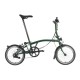 пътни,и,градски,велосипеди,brompton,c,line,2s,54t,folding,bike,green
