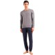 пижама,мъжки,пижами,emporio,armani,111994,4f567,long,sleeve,pyjama,grey