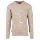 тениска,мъжки,пуловери,mister,tee,depresso,sweatshirt,beige,(darksand)
