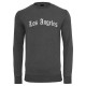 тениска,мъжки,тениски,mister,tee,los,angeles,wording,long,sleeve,t,shirt,charcoal,(grey)