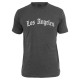тениска,мъжки,тениски,mister,tee,los,angeles,wording,short,sleeve,t,shirt,charcoal,(grey)