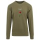 юношеска,тениска,мъжки,пуловери,mister,tee,lost,youth,rose,sweatshirt,olive,(green)