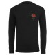 тениска,мъжки,тениски,дамски,тениски,mister,tee,rose,long,sleeve,t,shirt,black,(black)