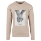 тениска,мъжки,пуловери,mister,tee,trust,2.0,sweatshirt,darksand,(beige)