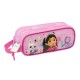 канцеларски,принадлежности,safta,gabby´s,dollhouse,party,double,pencil,case,pink,(multicolor)